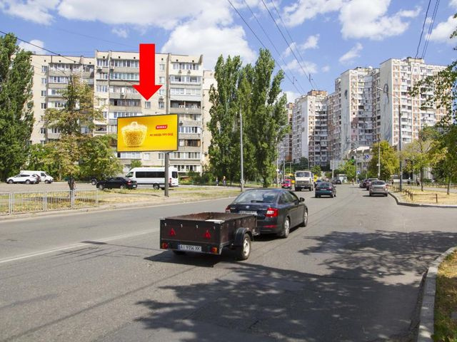 Щит 6x3,  Героев Сталинграда пр., 61 в сторону ул. Северной