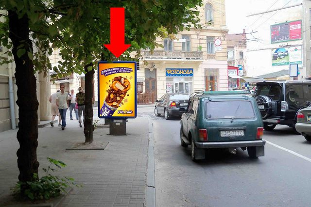 Сітілайт 1.2x1.8,  Сечевых Стрельцов ул. / Гнатюка ул., ТЦ "Элит"