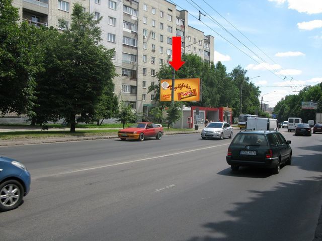 Щит 6x3,  Выговского ул. / Кульчицкой ул., рынок "Южный", остановка