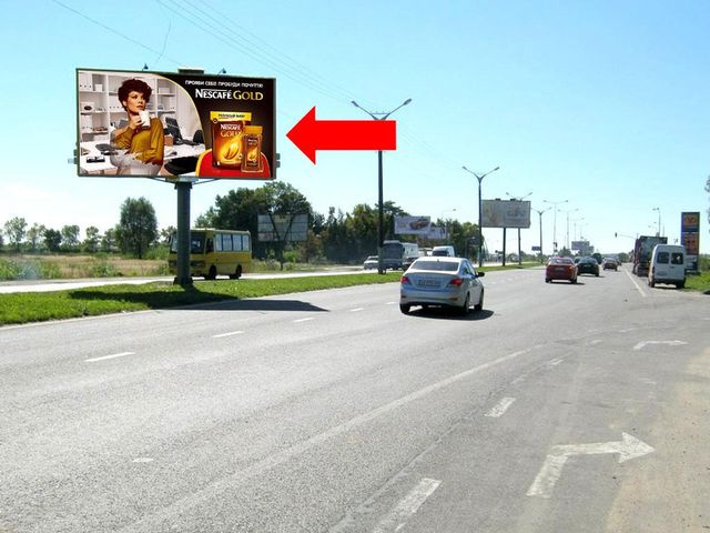 Призма 6x3,  Стрыйская ул., 22, разделитель, возле ипподрома, ТРЦ "King Cross", супермаркетов "Ашан", "Фокстрот", "Эпицентр", из центра
