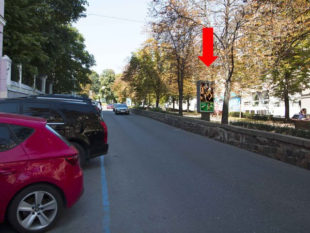 Сітілайт 1.2x1.8,  Антоновича ул. (бывш. Горького ул.), 4/6, в сторону парка Шевченко