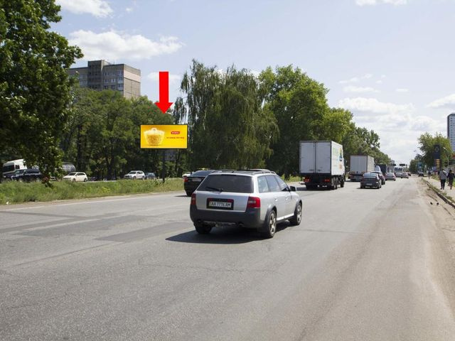 Щит 6x3,  Кольцевая дорога, напротив ТРЦ «Республика», супермаркета "Эпицентр", разделитель, в сторону Одесской пл.