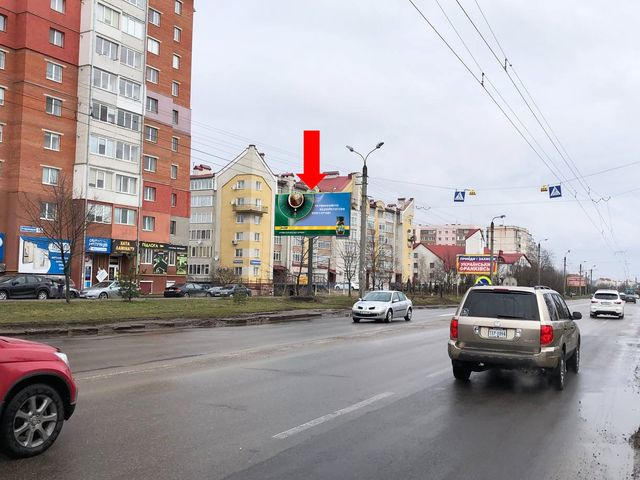 Щит 6x3,  Ивасюка ул., 14, возле остановки