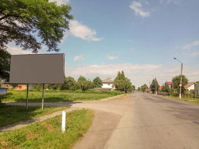 Щит 6x3,  пгт Заболотов, Хмельницкого ул.