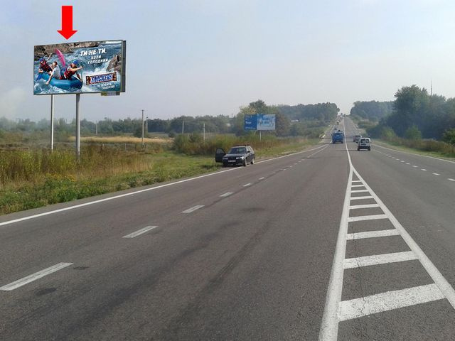 Щит 6x3,  Окружная дорога, в сторону с. Скнилов