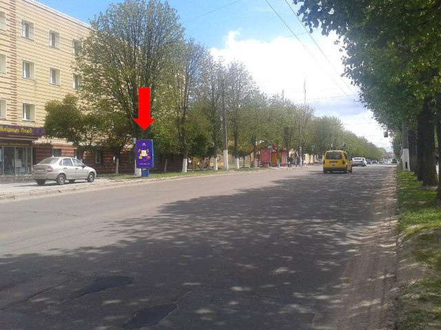 Сітілайт 1.2x1.8,  Витрука ул., 9В, возле супермаркетов "Олди","Эльдорадо" и "Фуршет"