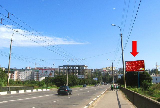 Щит 6x3,  Свободы ул., возле моста