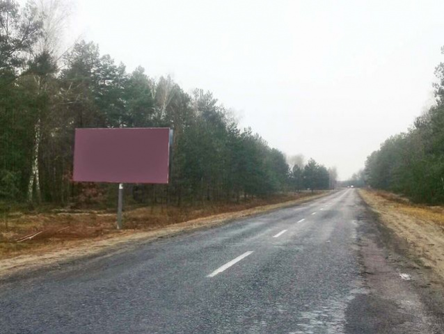 Щит 6x3,  пгт Любешов, со стороны Дольска