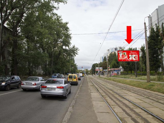 Щит 6x3,  Дегтяревская ул., 62, в сторону ст.м. "Берестейская"