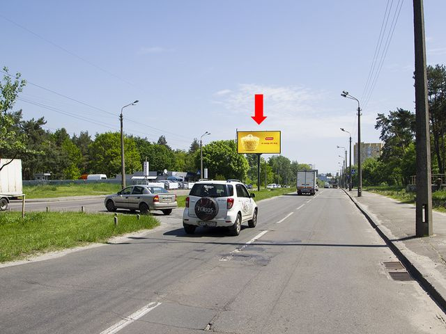 Щит 6x3,  Навои пр., 1а, разделитель, в сторону рынка "Юность", ул. Братиславской