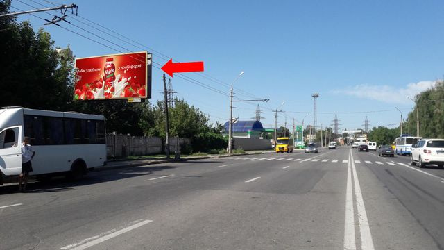Щит 6x3,  Зиньковская ул., возле остановки "Институт связи"