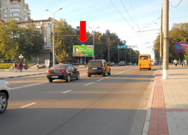 Призма 6x3,  Шевченко пр., 26, возле ресторана "Кристалл", автосалона "Fiat"