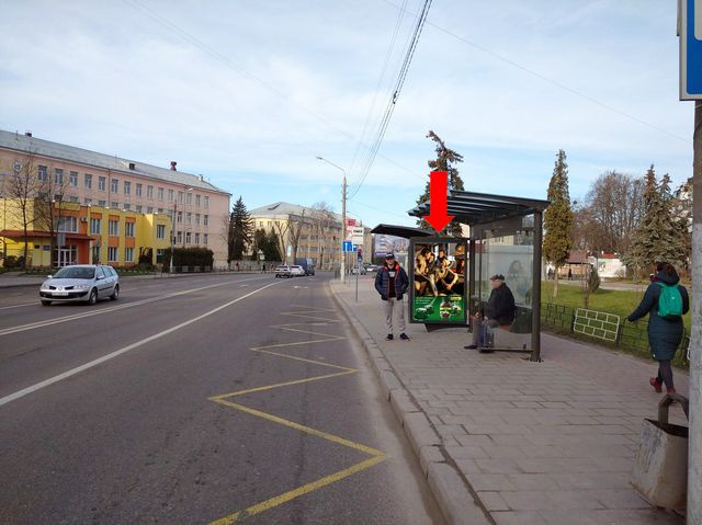 Сітілайт 1.2x1.8,  Пасечна ул., 59 (ост. "Майоровка"), в центр