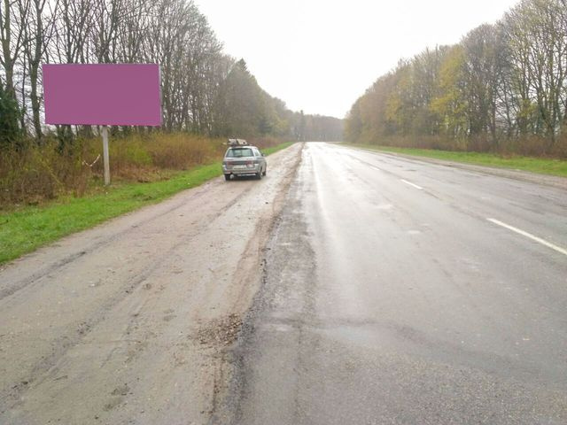Щит 6x3,  г. Теребовля, въезд со стороны Мшанец