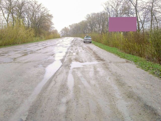 Щит 6x3,  выезд из города, в сторону Козатчины