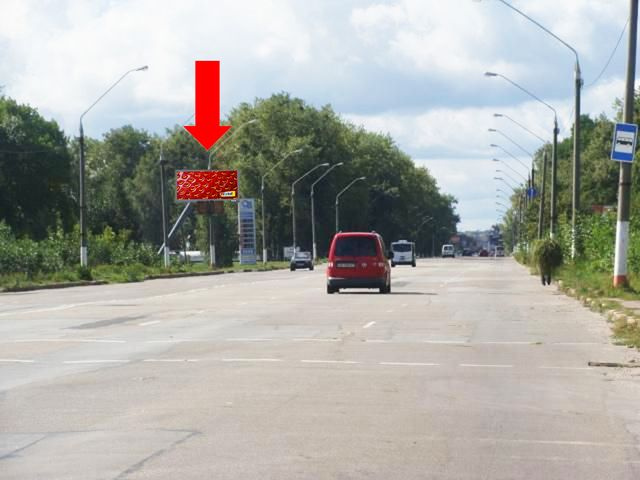 Щит 6x3,  Киевское шоссе, возле АЗС "ОВ", въезд в Житомир