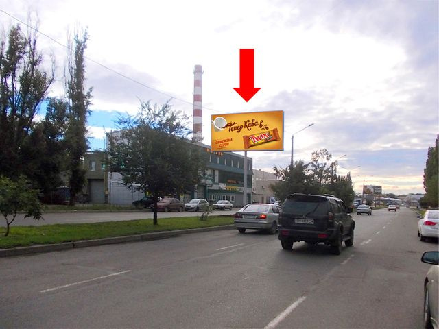 Щит 6x3, Паустовского ул., 29, разделитель, в сторону Палия ул. (бывш. Днепропетровская дорога) Щит 6x3, Паустовского ул., 29, разделитель, в сторону Палия ул. (бывш. Днепропетровская дорога)