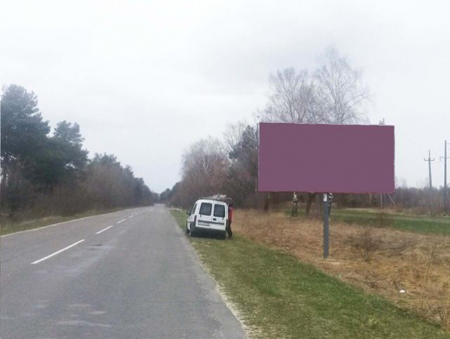 Щит 6x3,  пгт Шацк, в сторону Любомля