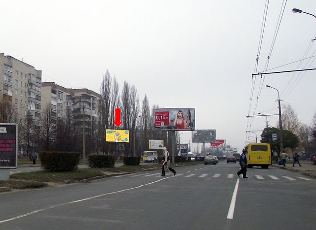 Щит 6x3,  Соборности пр., 6, возле супермаркета "Наш край"