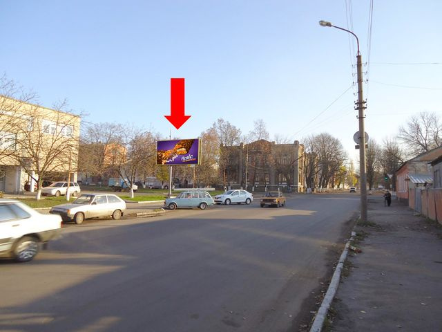 Щит 6x3,  Первомайская ул., 9 / ул. Т. Шевченко