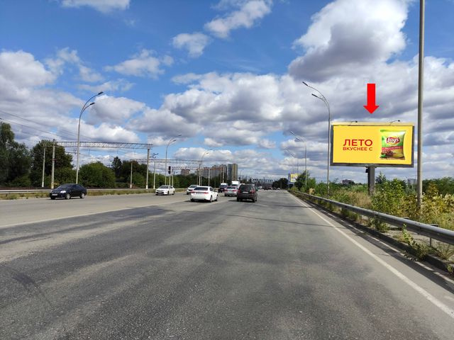 Щит 6x3,  Дарницкое шоссе, 100 м. за АЗС UPG, из центра