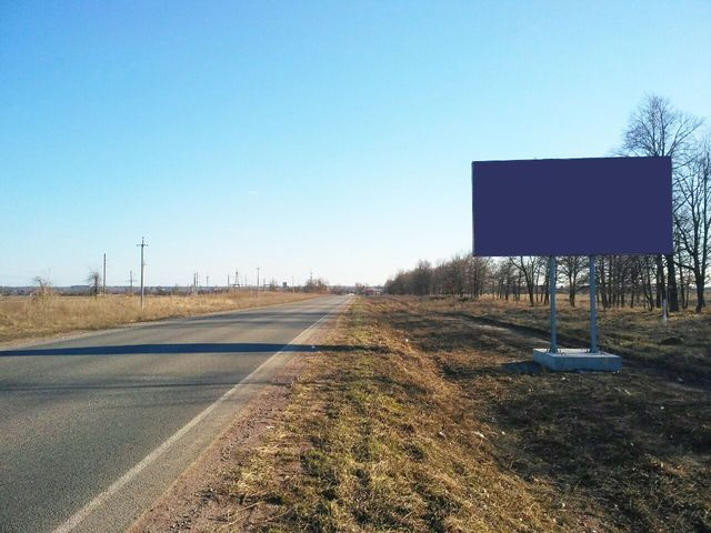 Щит 6x3,  Автодорога Шостка-Кролевец (Т19-07), 8км-700 вправо, пгт Воронеж
