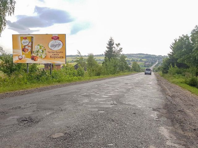 Щит 6x3,  Трасса Ковель-Черновцы (М-19), п. Дымка, выезд с трассы