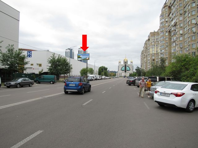 Щит 6x3,  Никольско-Слободская ул., 4В, в сторону МВЦ