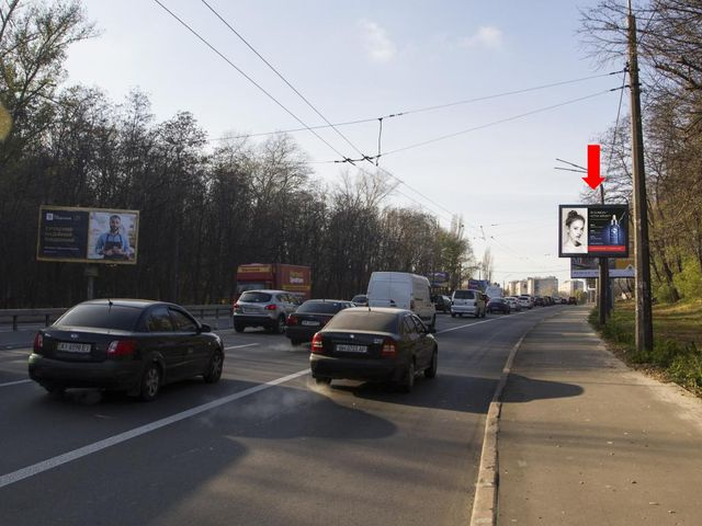 Скролл 3.14x2.3,  Телиги ул., 500 м. от моста над ул. Кирилловской (бывш. ул. Фрунзе), в сторону ст. м. "Шулявская"