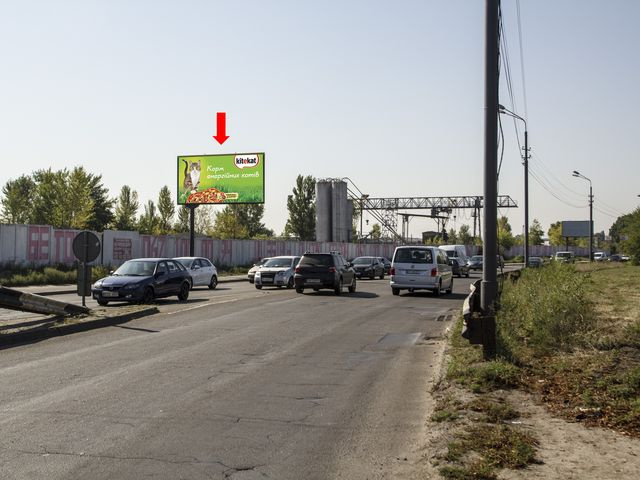 Щит 6x3,  Воздухофлотский пр., 50м до жд переезда, в сторону Вишневого