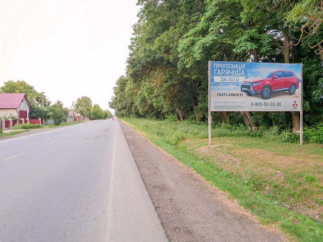 Щит 6x3,  п. Оршевцы, в сторону Черновцов