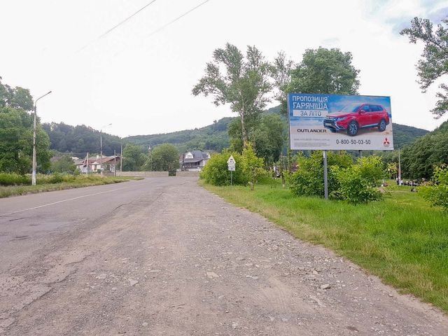 Щит 6x3,  въезд на перекрестке рядом с Капличкой