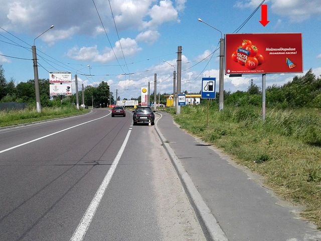 Щит 6x3,  Зеленая ул., въезд в город