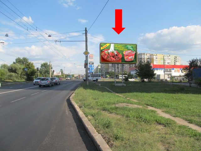 Щит 6x3,  Героев Крут ул. (бывш. Черепина ул.) / Сирко ул. (бывш. Кортченко ул.), возле супермаркета "Экомаркет"