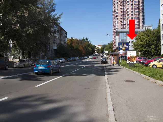 Сітілайт 1.2x1.8,  Кловский спуск, 7, в сторону ул. Институтской