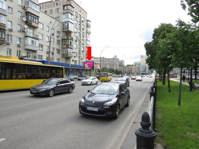 Беклайт 3.14x2.3,  Победы пр., 2 - ул. Бульварно-Кудрявская, возле "Кий Авиа"