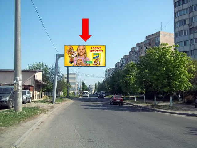Щит 6x3,  Ильфа и Петрова ул., 49, в сторону  Вильямса ул. (флажок)