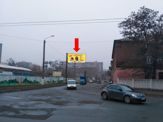 Щит 6x3,  Б. Гончаровская ул., 13 - Симферопольский пер., в сторону ул. Конева