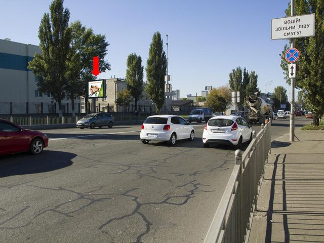 Щит 3.14x2.3,  Новоконстантиновская ул., 1 - ул. Электриков, развязка, в сторону пр. Бандеры