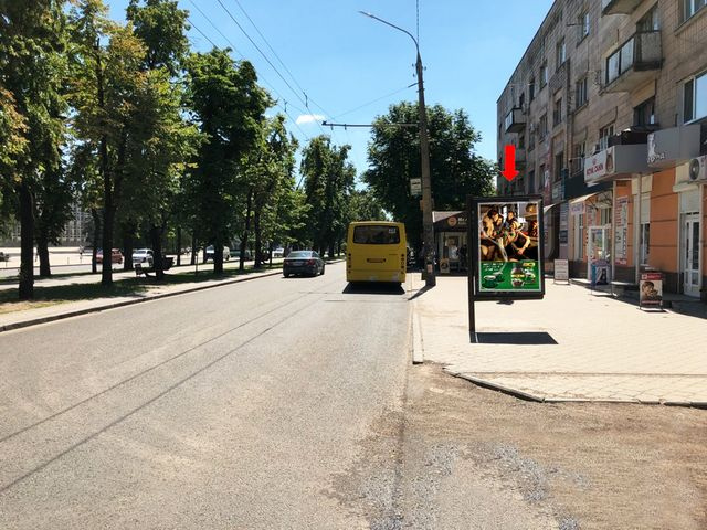 Сітілайт 1.2x1.8,  Шевченко бул., 276, напротив ДК "Дружбы Народов", из центра