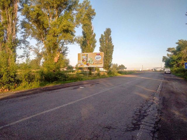 Щит 6x3,  въезд в город со стороны Днепра