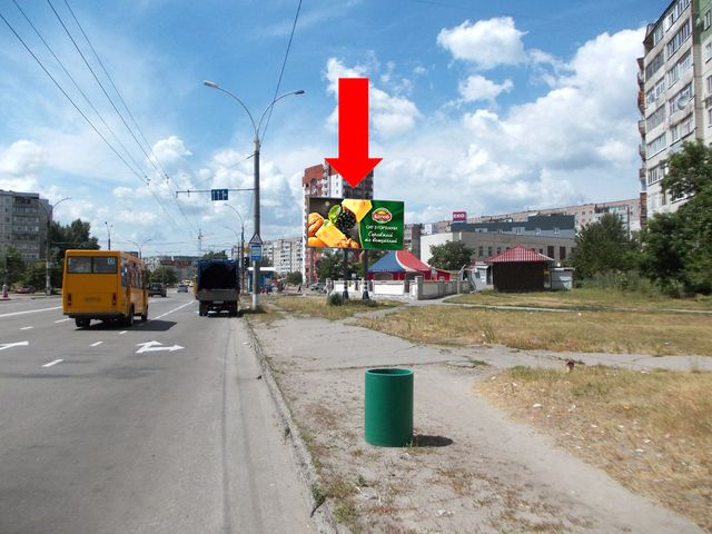 Щит 6x3, Лушпы пр., напротив ТЦ "Березка", супермаркетов "АТБ", "Watsons", в центр Щит 6x3, Лушпы пр., напротив ТЦ "Березка", супермаркетов "АТБ", "Watsons", в центр