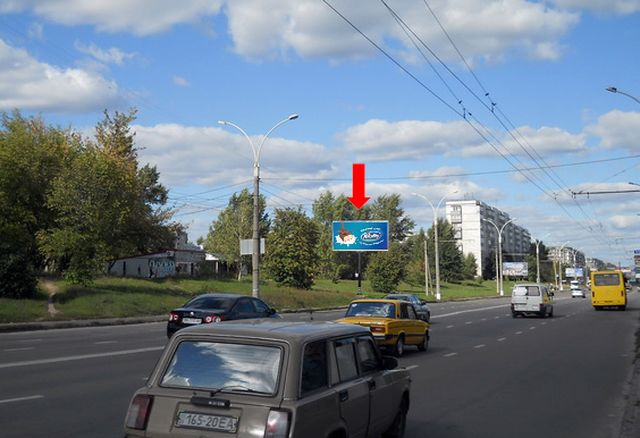 Щит 6x3,  Лушпы пр., 25, возле остановки