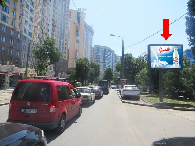 Скролл 3.14x2.3,  Генуэзская ул., 24А,  гостиница "Atlantic", супермаркет "Le Silpo", к Аркадии