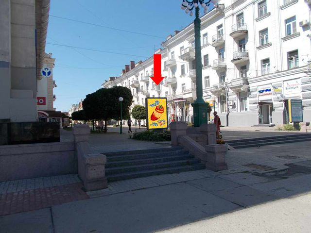 Сітілайт 1.2x1.8,  Соборная ул., возле магазина "Vodafone"