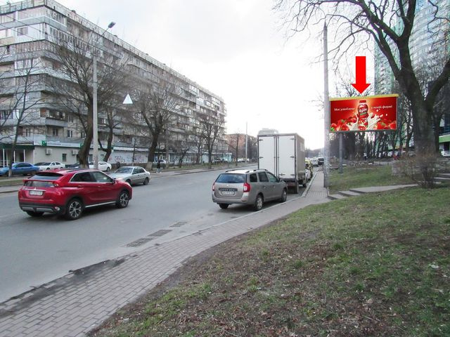 Призма 6x3,  Вышгородская ул., 45 - ул. Дубровицкая, возле ЖК "Паркове місто", в сторону центра