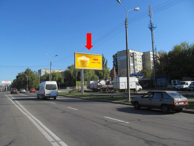 Щит 6x3,  Юности пр. / Первозванного ул. (бывш. Стахурского ул.), в центр