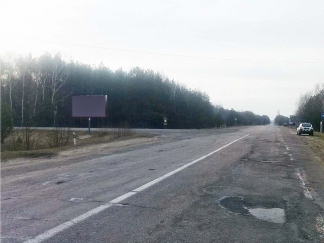 Щит 6x3,  пгт Ратно, въезд со стороны Горняки
