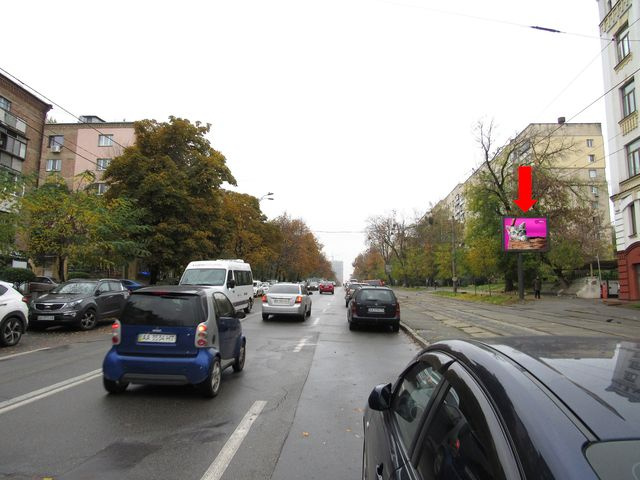 Скролл 3.14x2.3,  Дегтяревская ул., 4 А, возле ст. м. "Лукьяновская", Лукьяновского рынка, из центра
