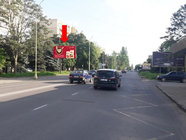 Щит 6x3,  Минайская ул., возле магазина "Осетия"